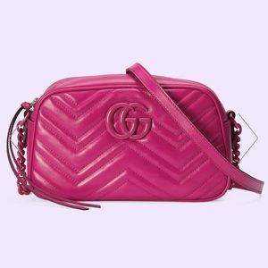 NEW Authentic GUCCI Marmont Matalasse Small Camera Bag